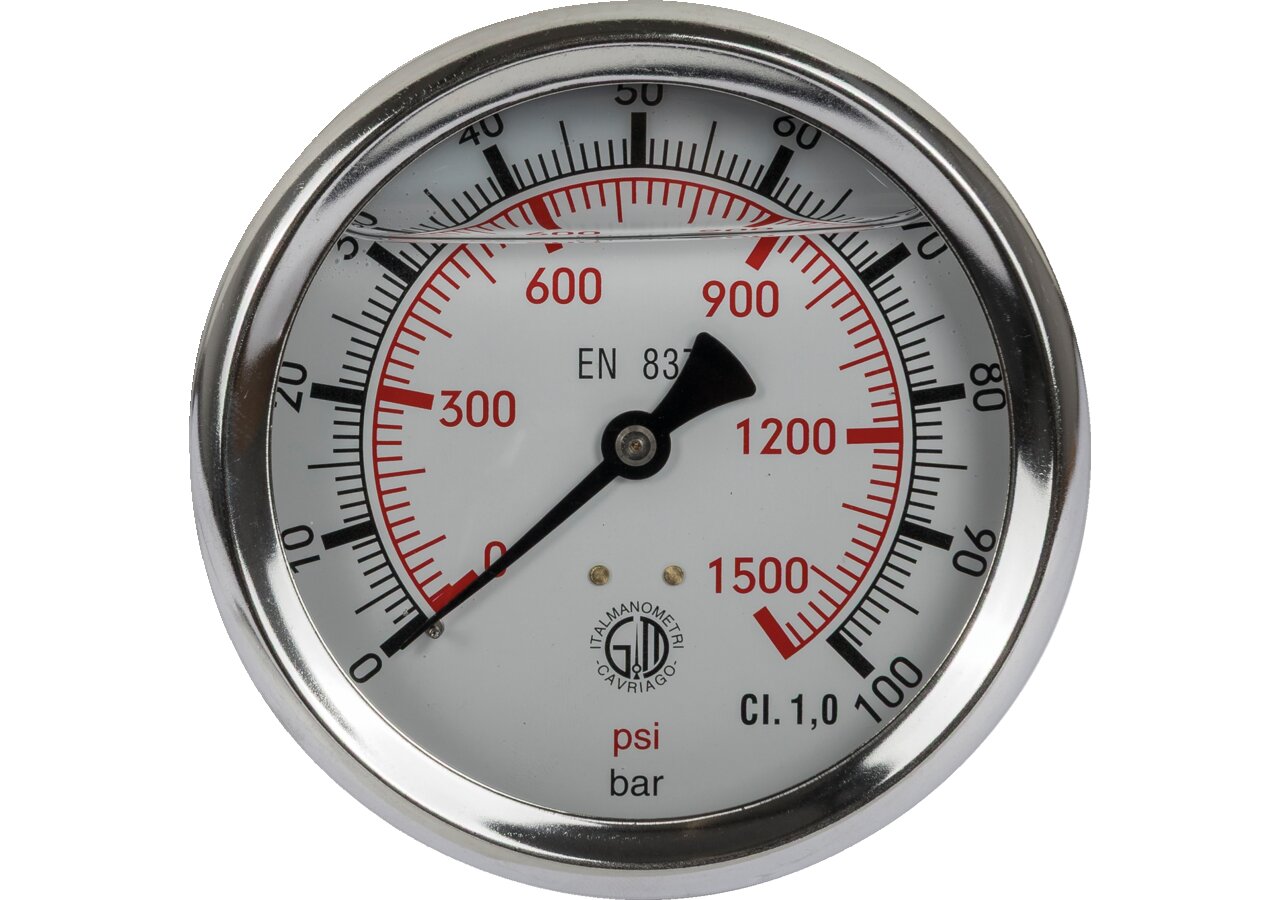 Manometer 100 bar, Dm 100 mm, G1/2 H GartenShop24 - Hochwertige Gartengeräte