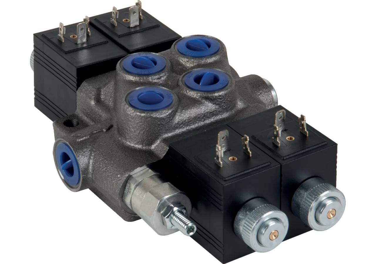 Monoblockventil DNM35/2, 1 x 001, 1 x 005, 12 V DC Bondioli & Pavesi