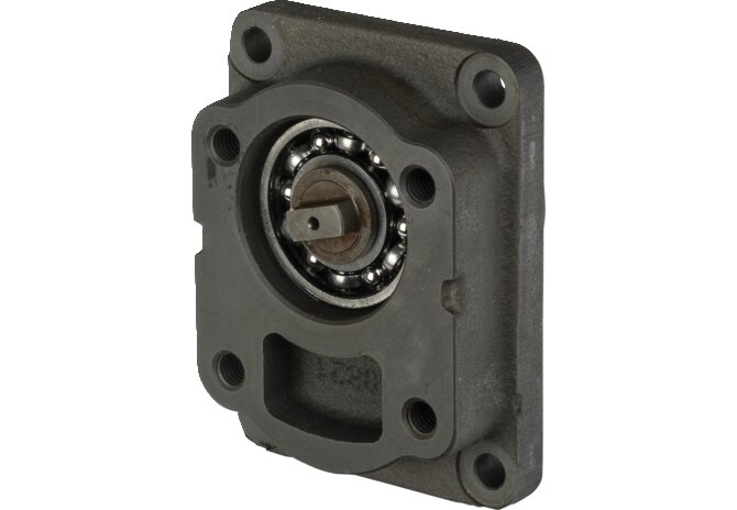Vorsatzlager BC Flansch zu Hydraulikpumpe ME GartenShop24 - Hochwertige Gartengeräte