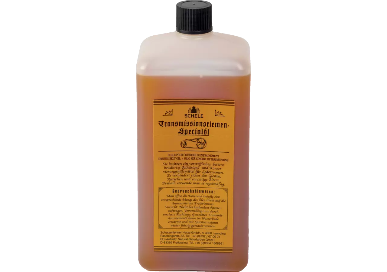 Riemenöl für Treibriemen, 950 ml – passend für Treibriemen, 950 ml Schele