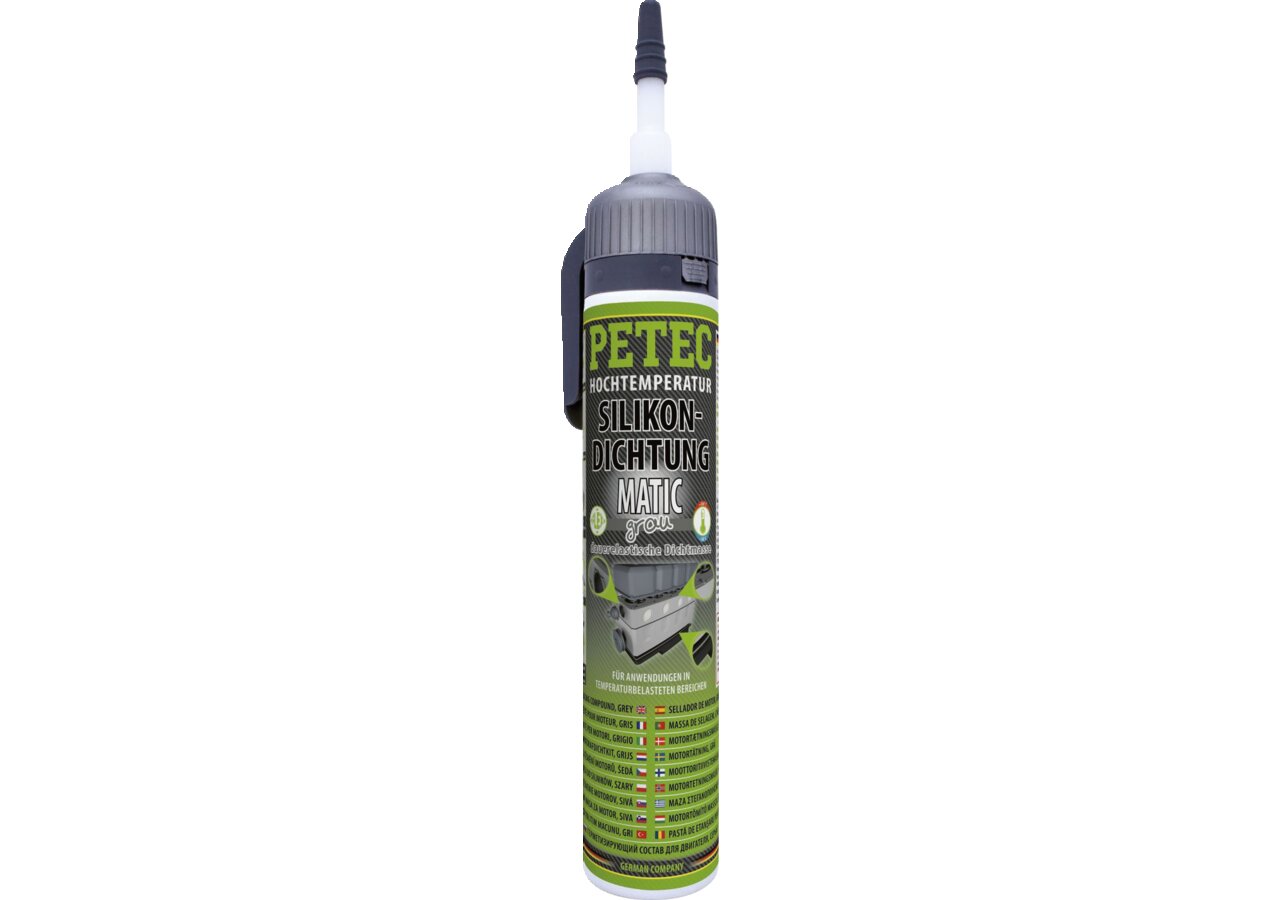 Hochtemperatursilikondichtung MATIC grau, 200 ml Spraydose PETEC
