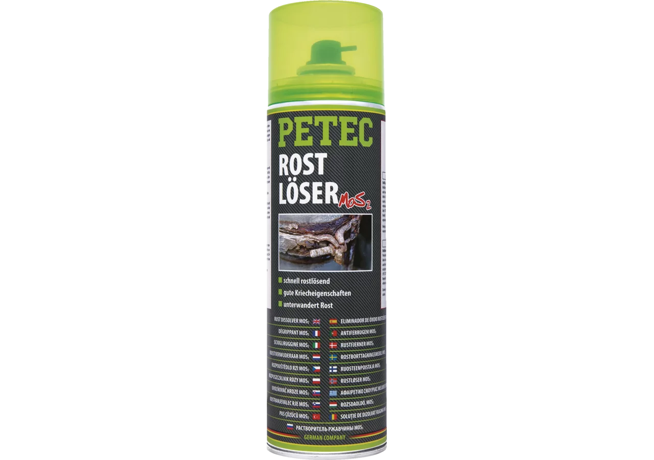Rostlöser mit MOS2, 500 ml Spraydose PETEC