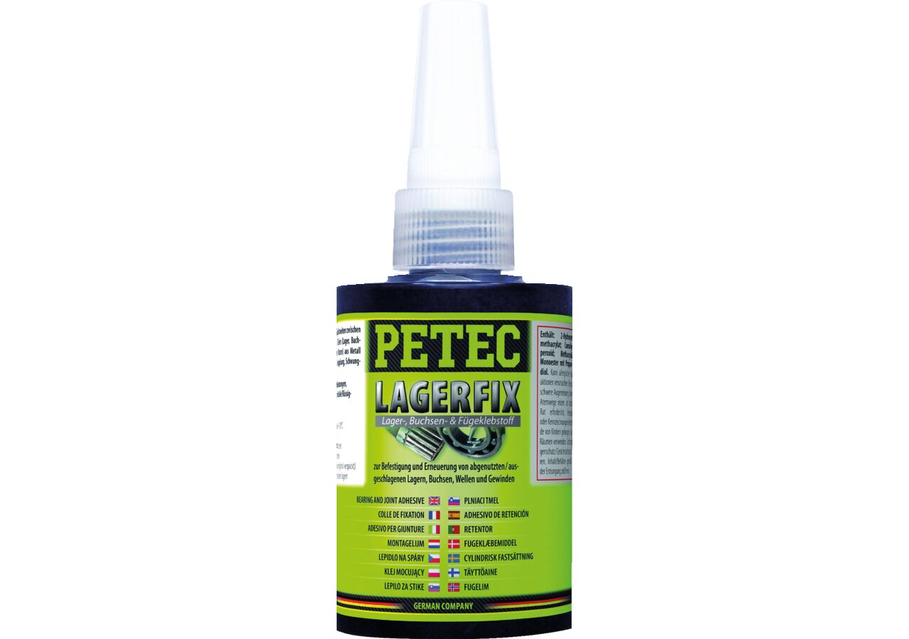 Lagerfix Buchsen- und Fügeklebstoff silber, 50 g PETEC