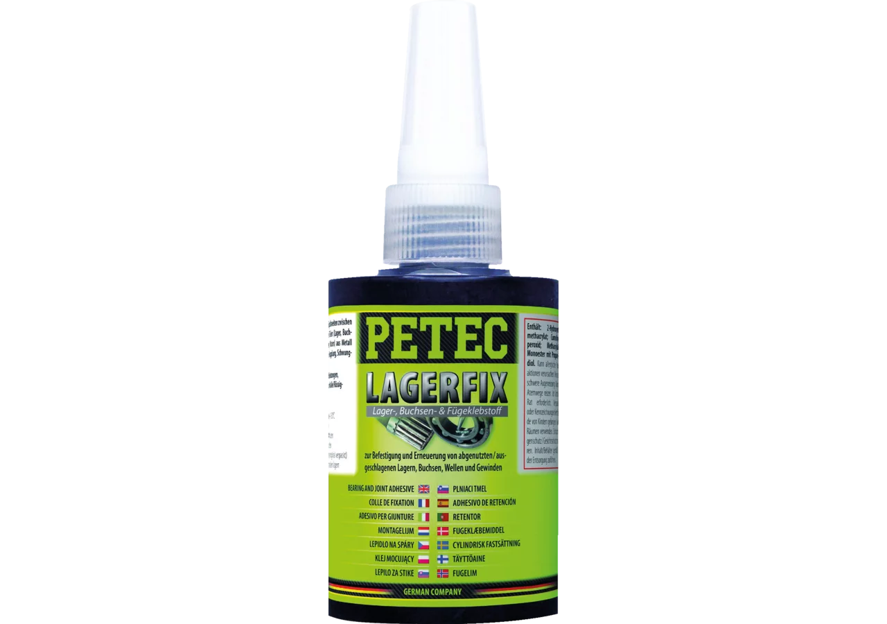 Lagerfix Buchsen- und Fügeklebstoff silber, 50 g PETEC