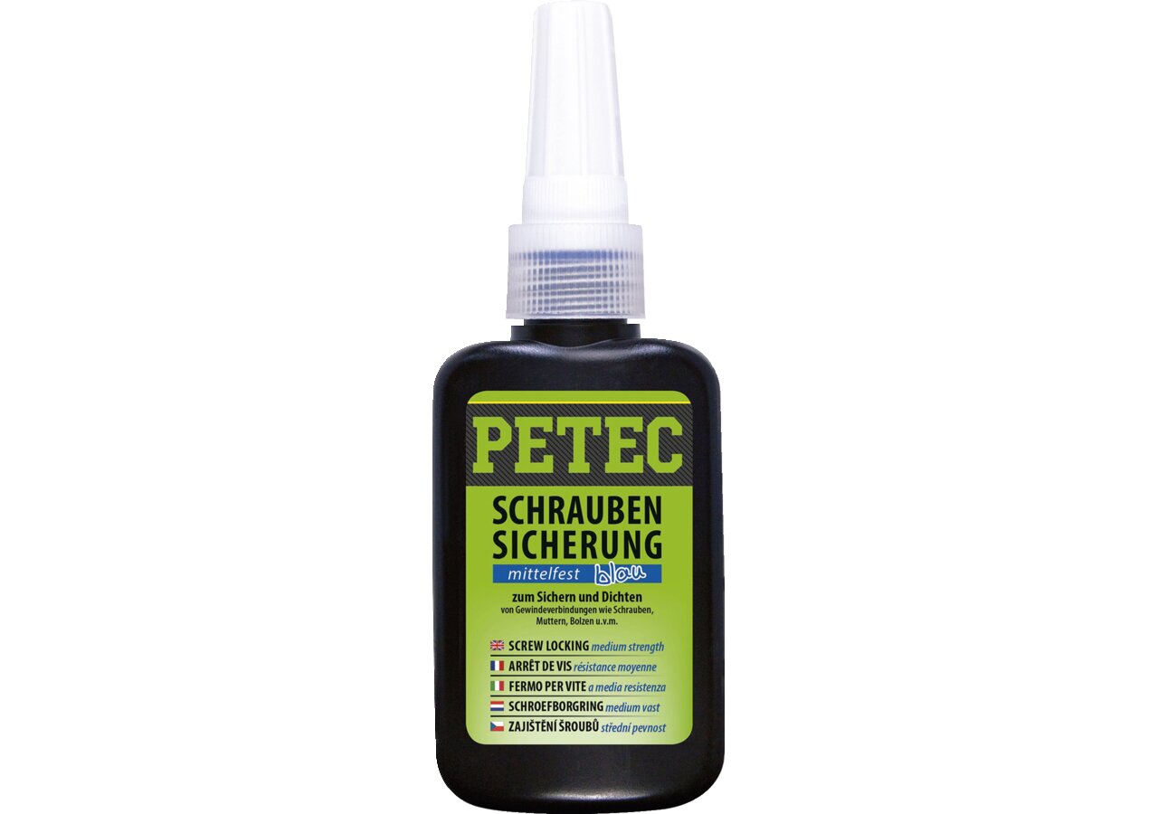 Schraubensicherung mittelfest blau, 50 g PETEC