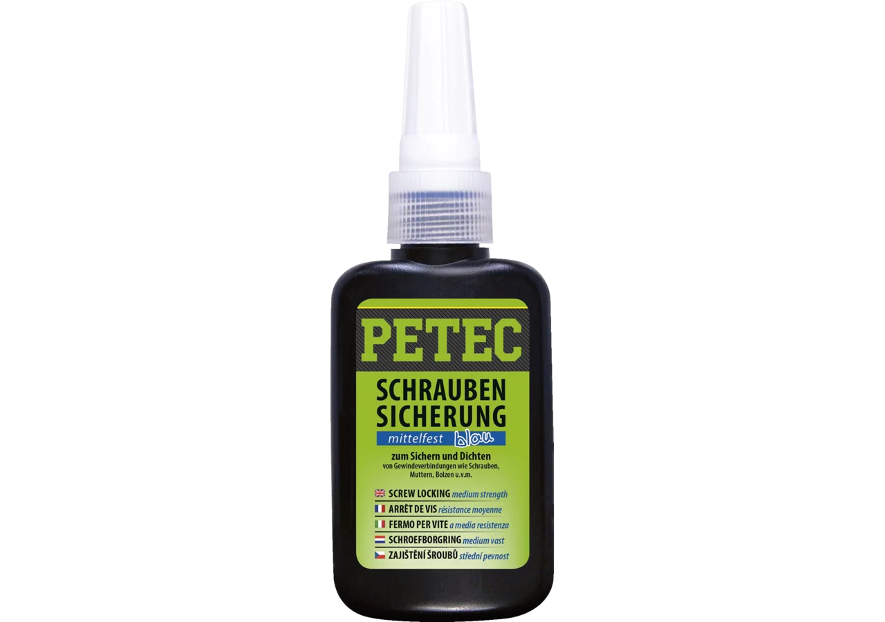 Schraubensicherung mittelfest blau, 50 g PETEC