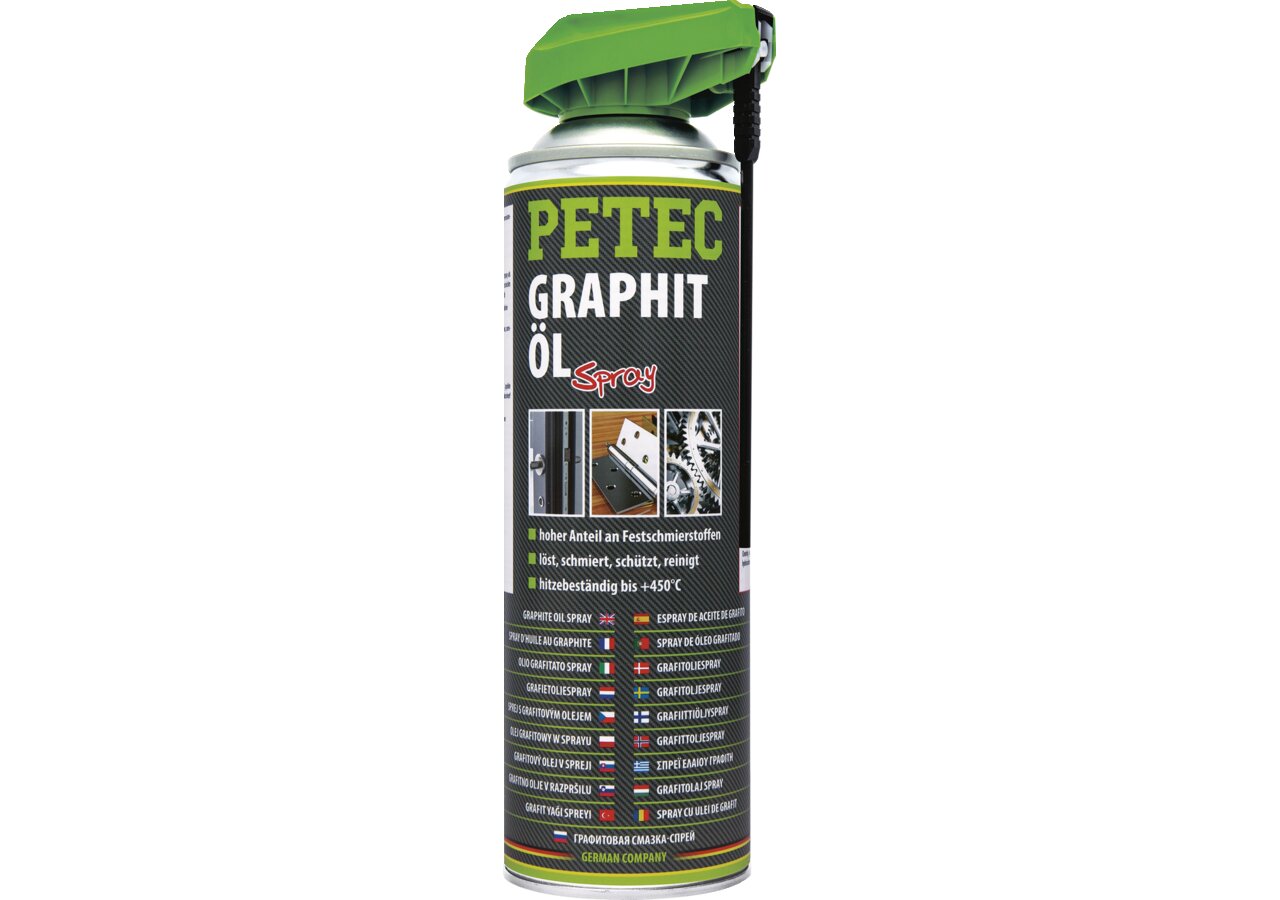 Graphitöl 500 ml Spraydose PETEC