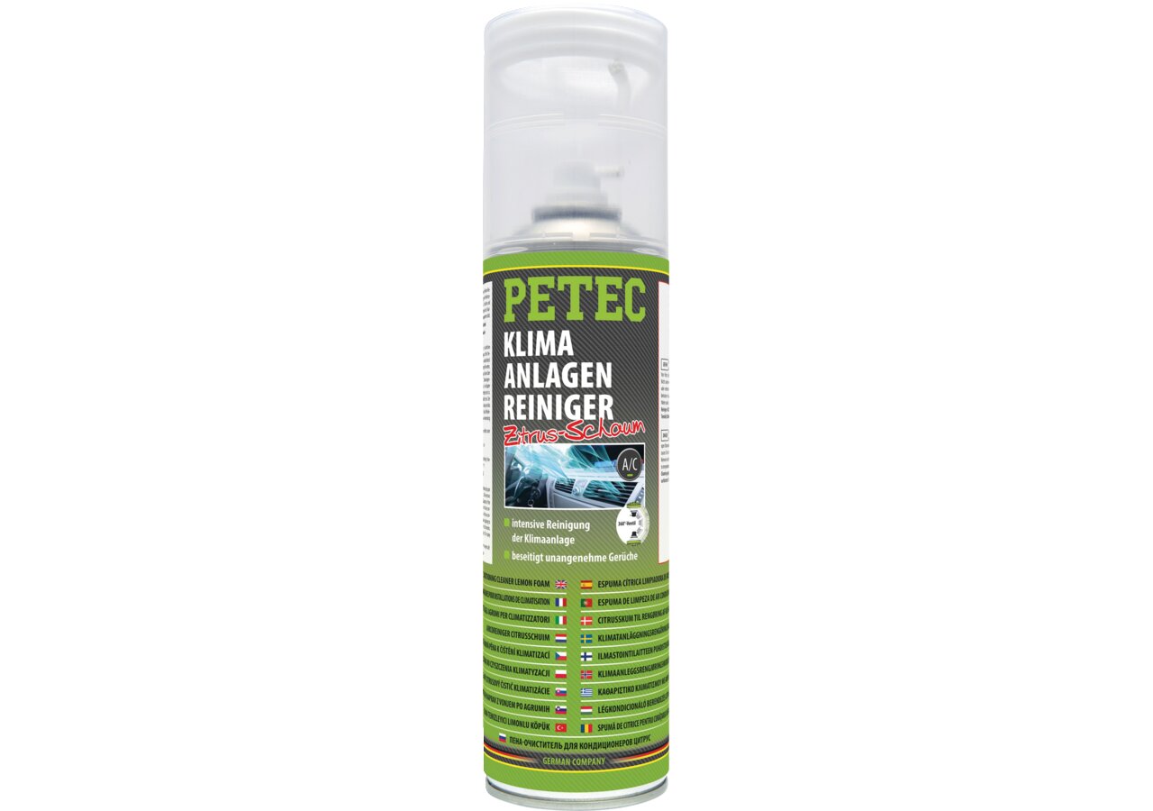 Klimaanlagenreiniger Zitrus-Schaum 500 ml, Spraydose PETEC