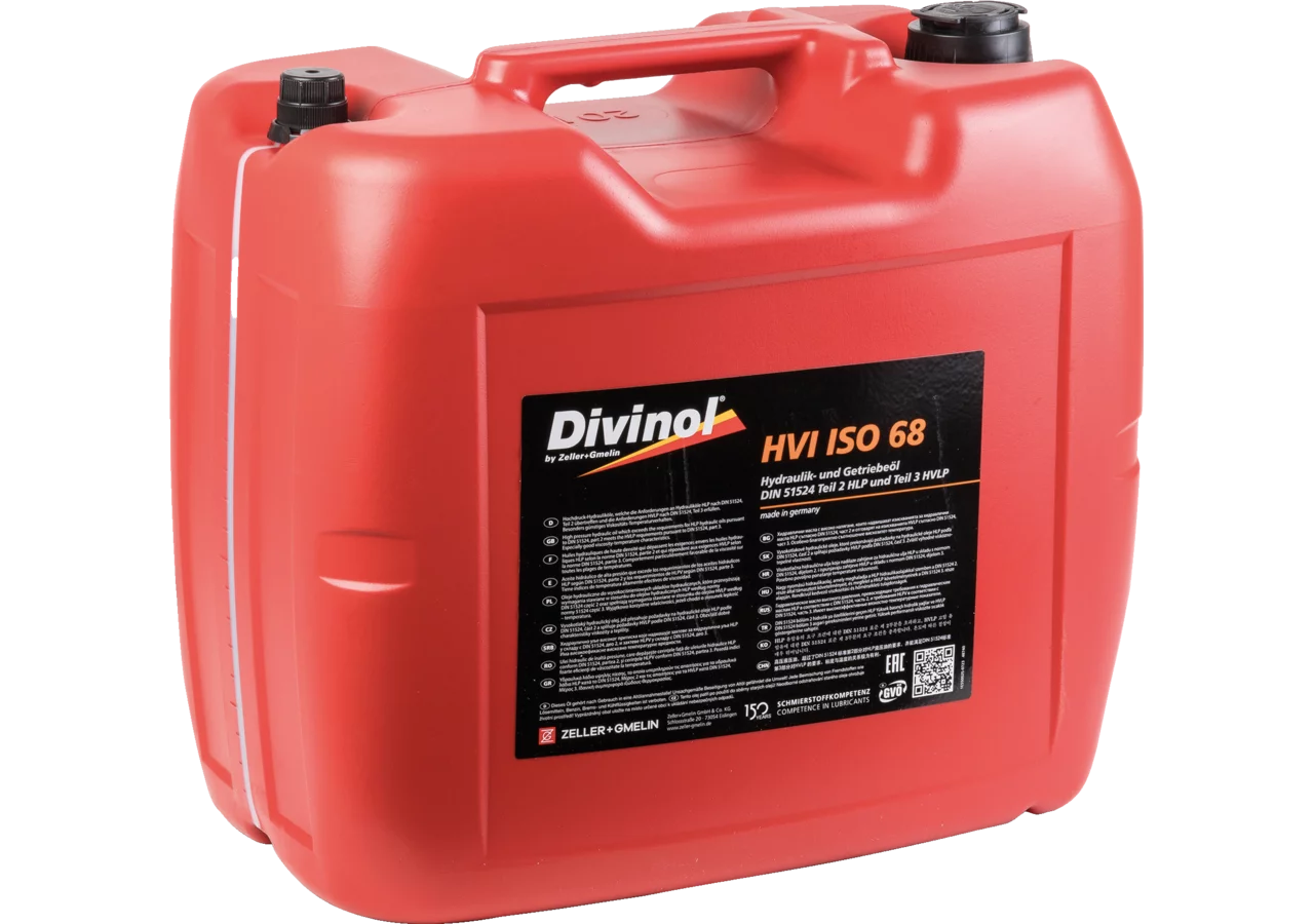 Hydrauliköl HVI ISO 68, 20 Liter Divinol