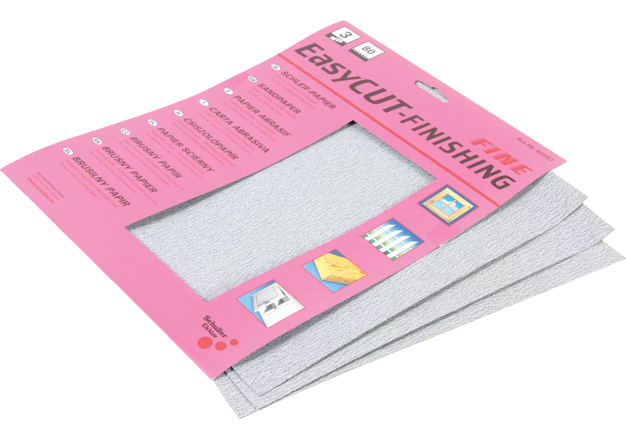 Lackschleifpapier Easy CUT P180, 230 x 280 mm 3 Stück SB-verpackt GartenShop24 - Hochwertige Gartengeräte