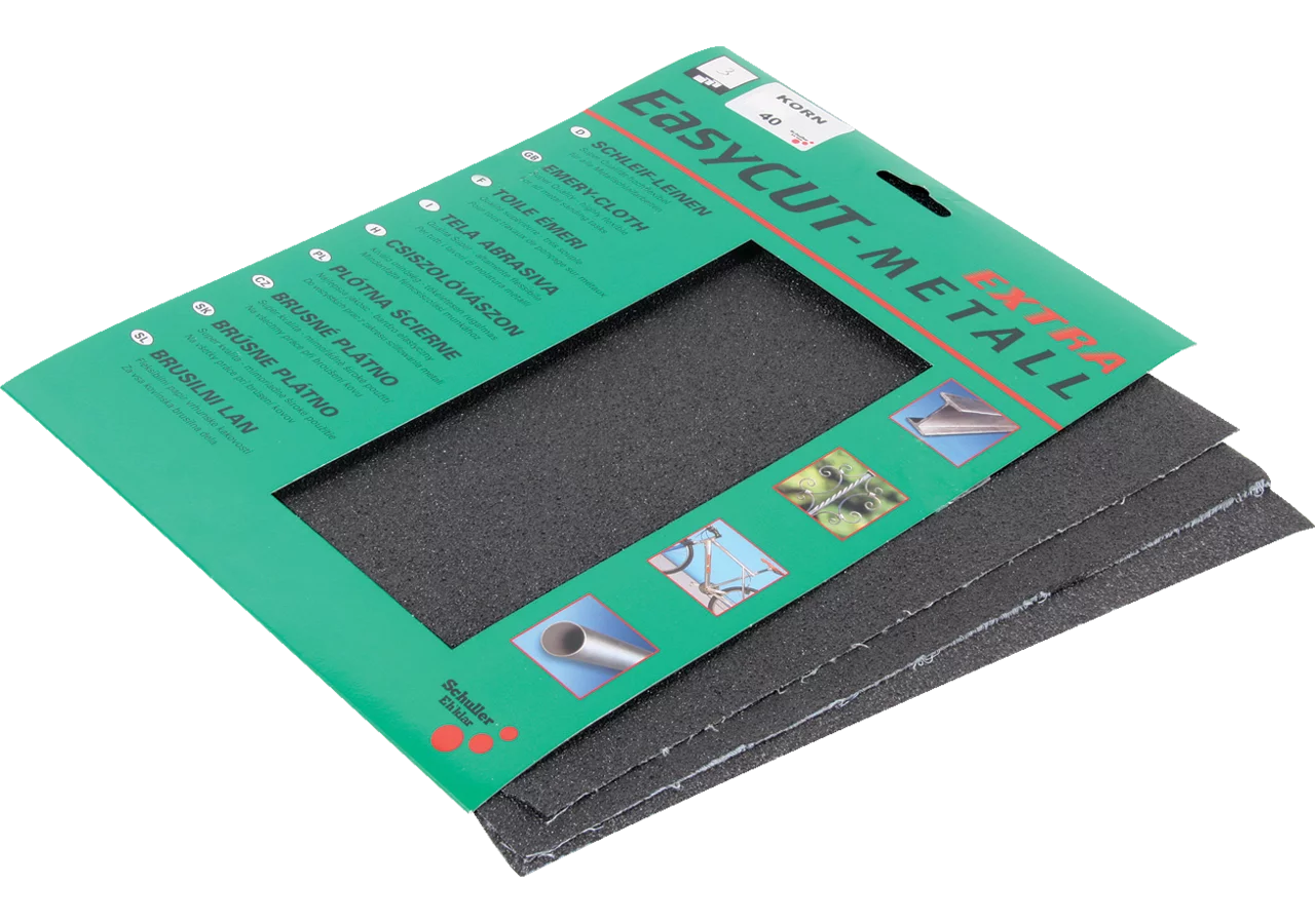 Schmirgelleinen Easy CUT P40, 230 x 280 mm 3 Stück SB-verpackt GartenShop24 - Hochwertige Gartengeräte