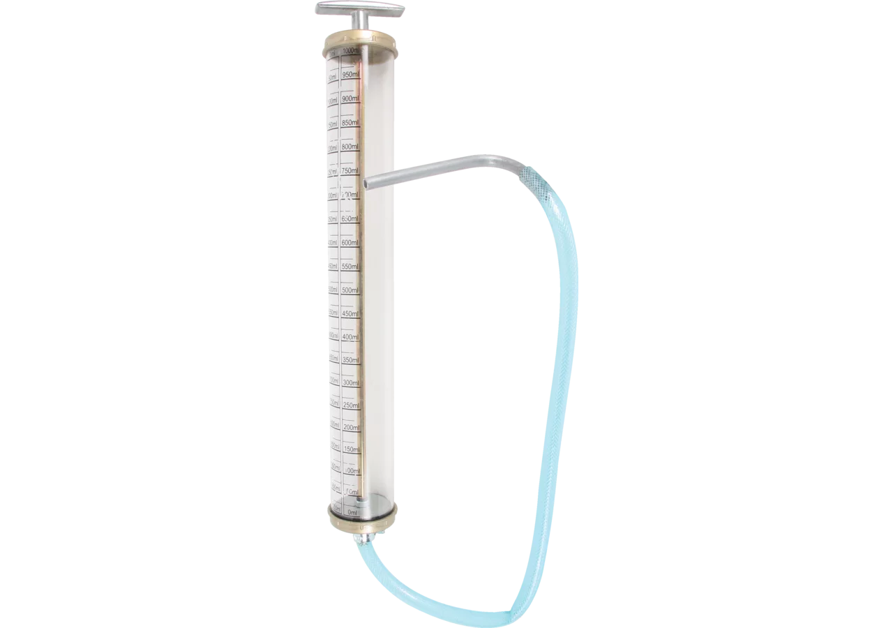 Saug- und Druckspritze mit flexiblem Schlauch, 1000 ml Flexbimec