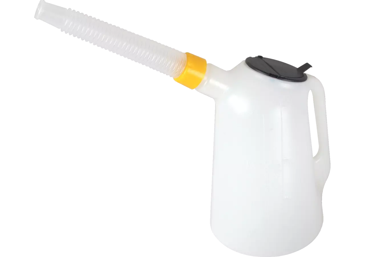 Ölmesskanne KMF 2000 ml, Kunststoff mit flexiblem Auslaufrohr Samoa-Hallbauer