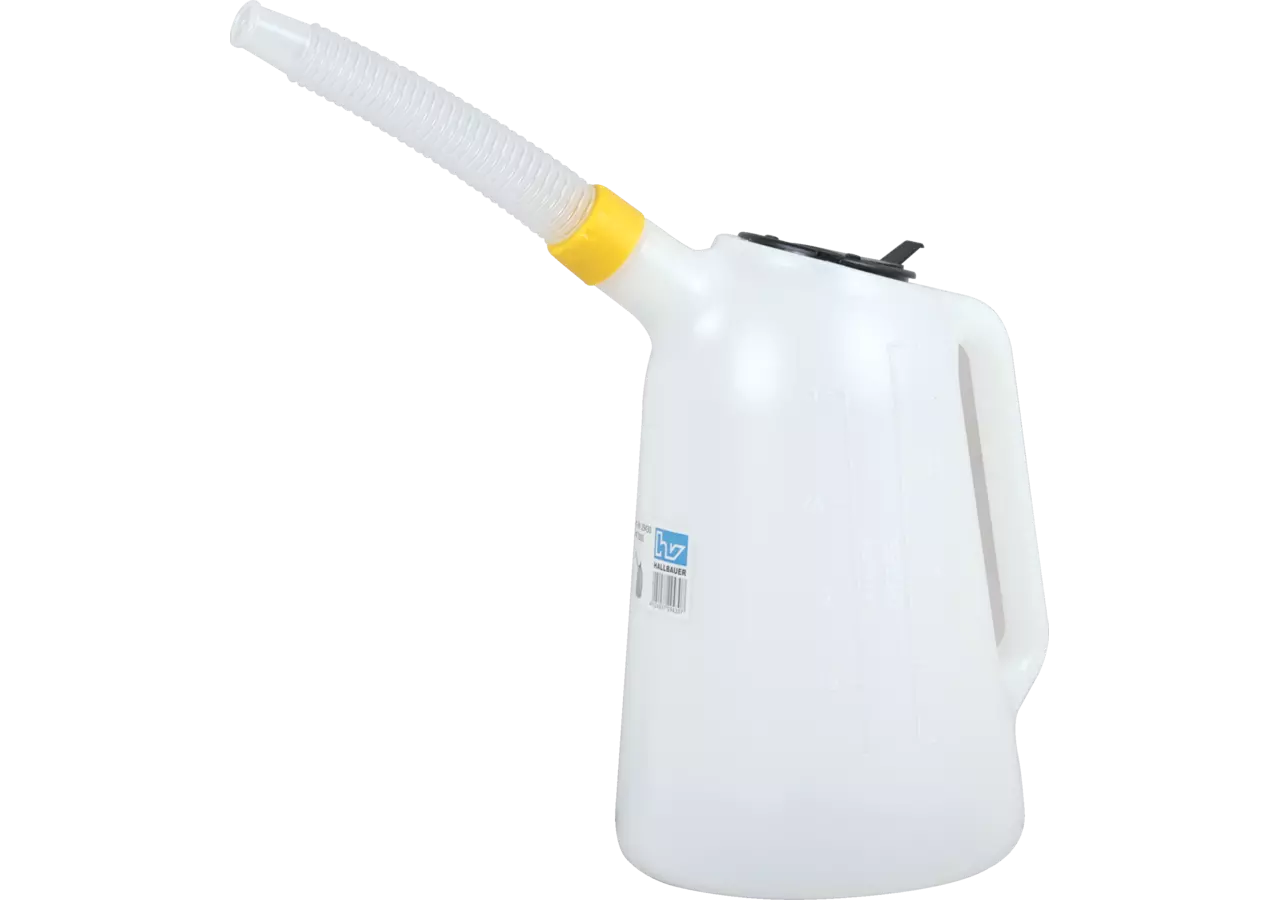 Ölmesskanne KMF 3000 ml, Kunststoff mit flexiblem Auslaufrohr Samoa-Hallbauer