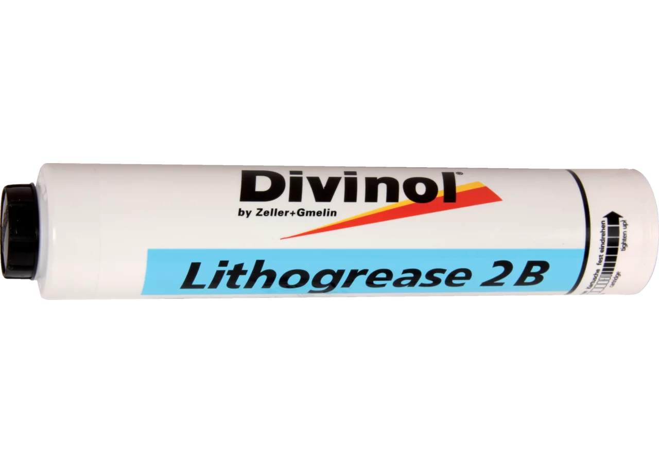 Mehrzweckfett Lithogrease 2B Blau, 400 g Lube Shuttle Schraubkartusche Divinol