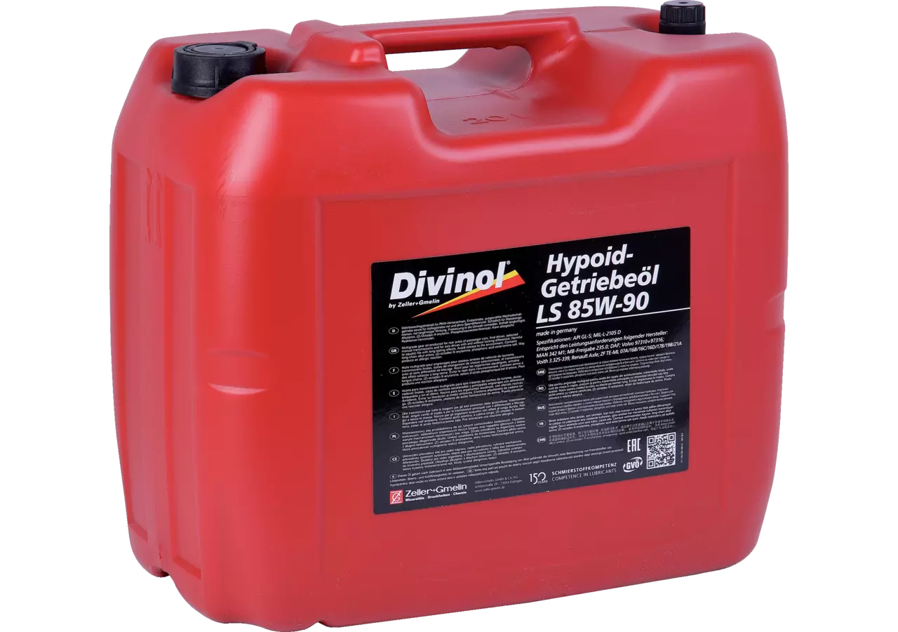 Getriebeöl Spezial Hypoid LS SAE 85W-90, 20 Liter Divinol