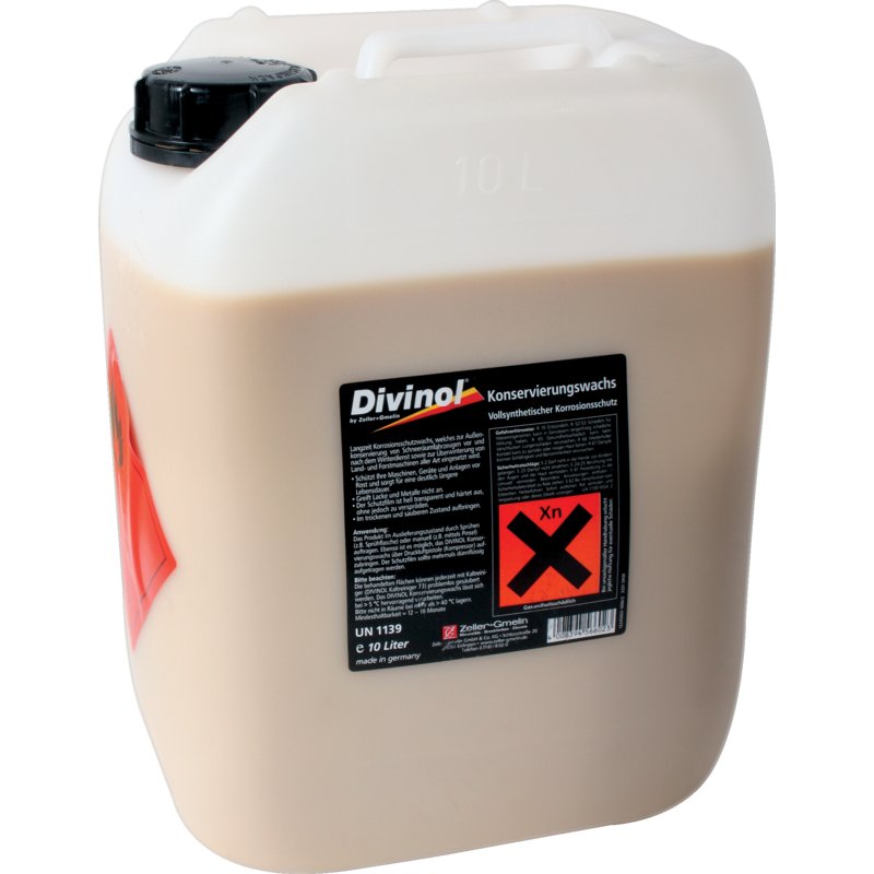 Divinol Konservierungswachs 10 Liter Kanister Divinol