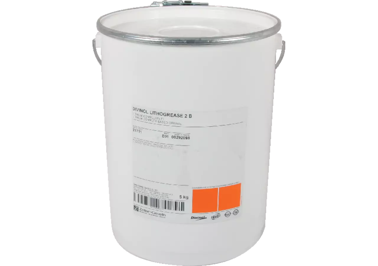 Mehrzweckfett Lithogrease 2B Blau, 5 kg Eimer Divinol