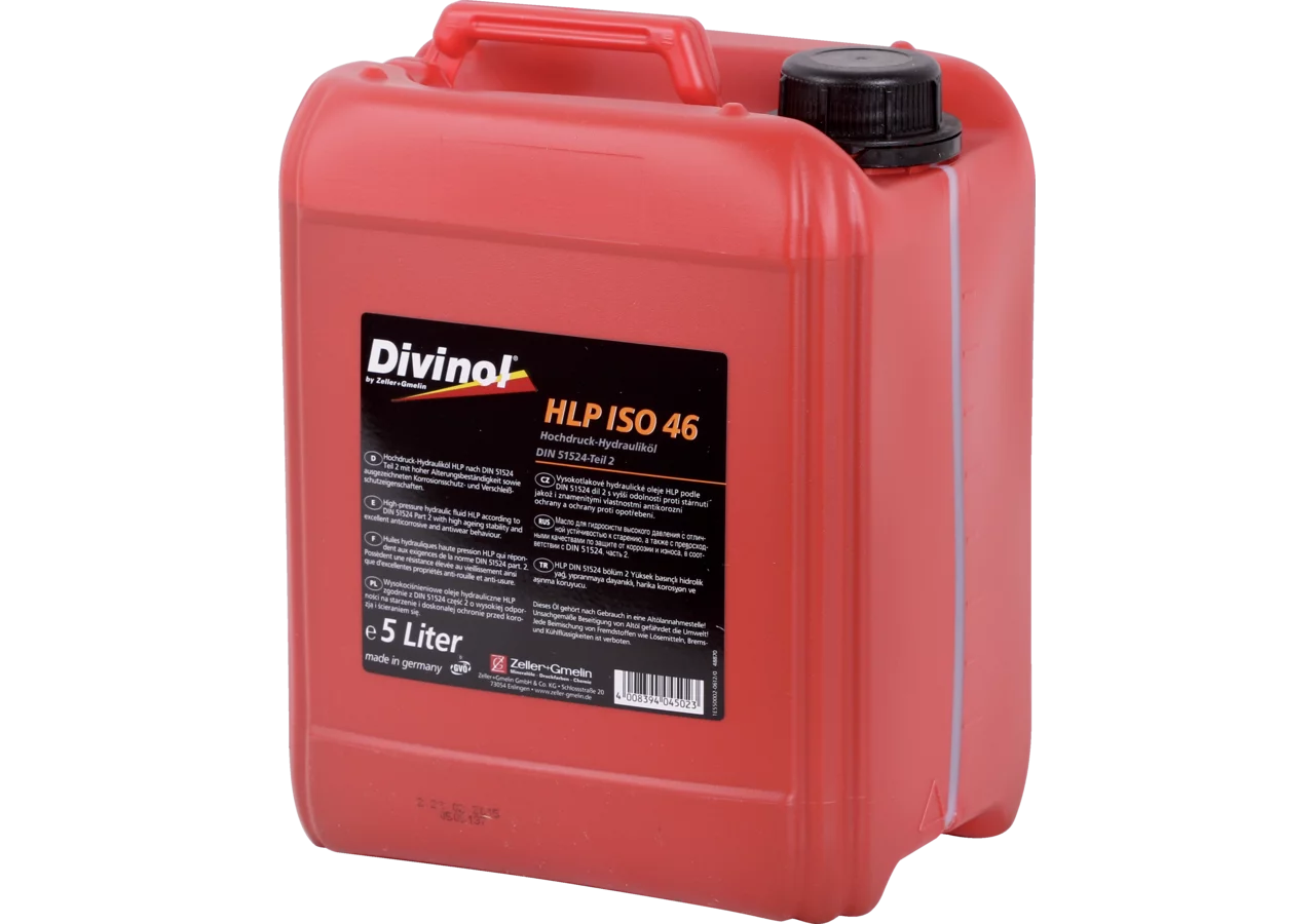 Hydrauliköl HLP ISO 46, 5 Liter Divinol