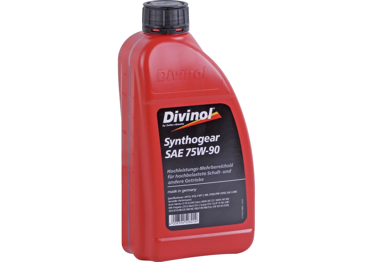 Getriebeöl Synthogear SAE 75W-90, 1 Liter Divinol