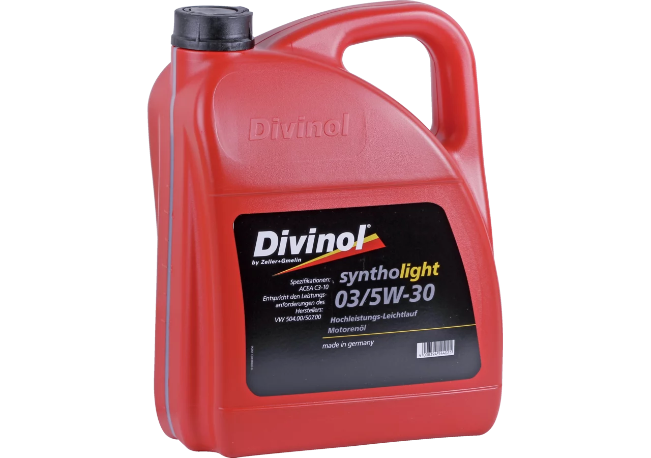 Motoröl PKW Syntholight 03 5W-30, 5 Liter Divinol
