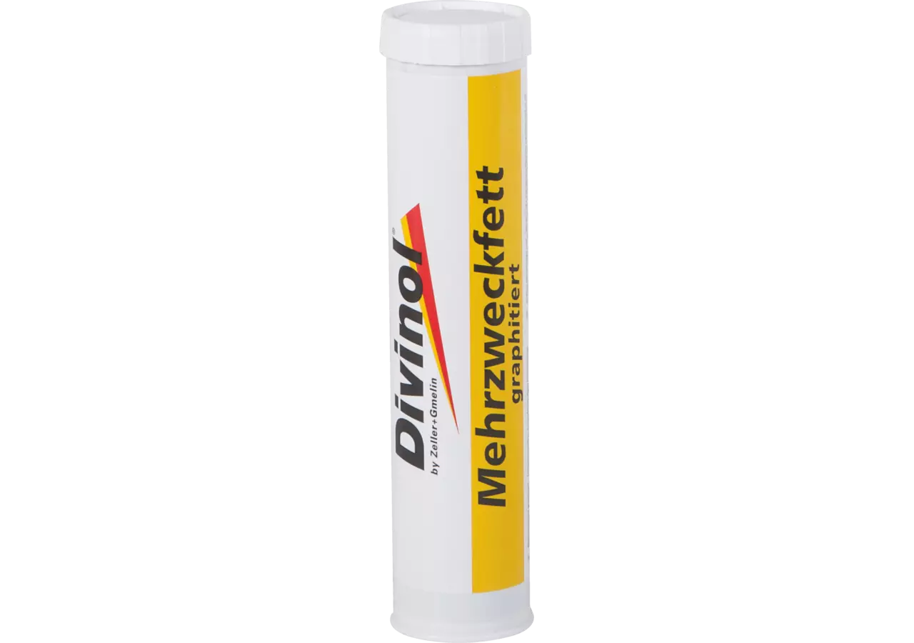 Mehrzweckfett Graphitiert Schwarz, 400 g Kartusche Divinol