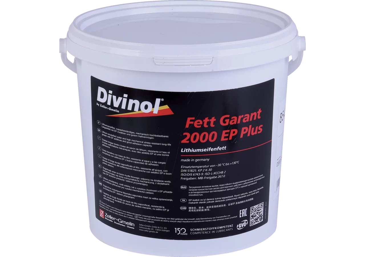 Mehrzweckfett Garant 2000 EP, 5 kg Eimer Divinol