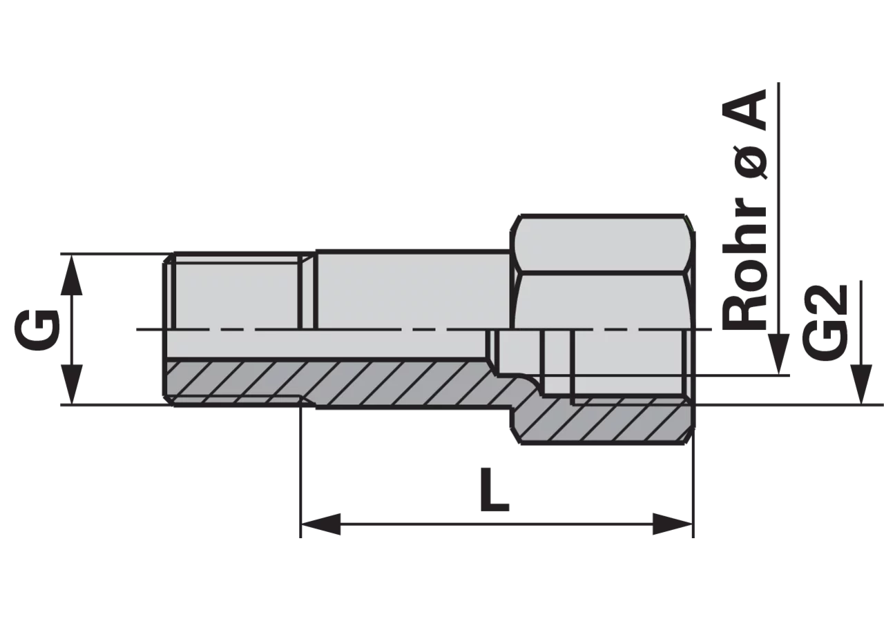 Verlängerung VL MK6 L29 GartenShop24 - Hochwertige Gartengeräte