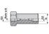 Gerade Schottverschraubung GSV M14 x 1,5 - M10 x 1 GartenShop24 - Hochwertige Gartengeräte