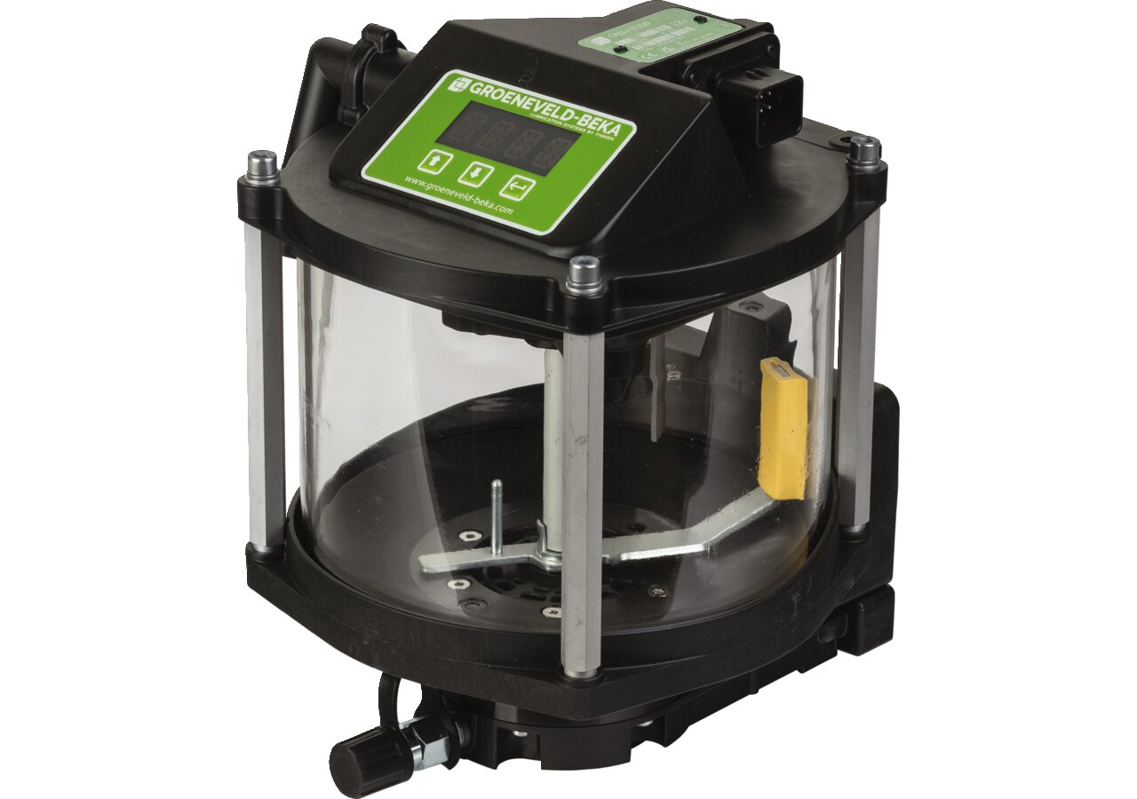 Elektro-Schmierpumpe GMA+, 24 Volt, 2 Literbehälter, 18 Schmierstellen GartenShop24 - Hochwertige Gartengeräte