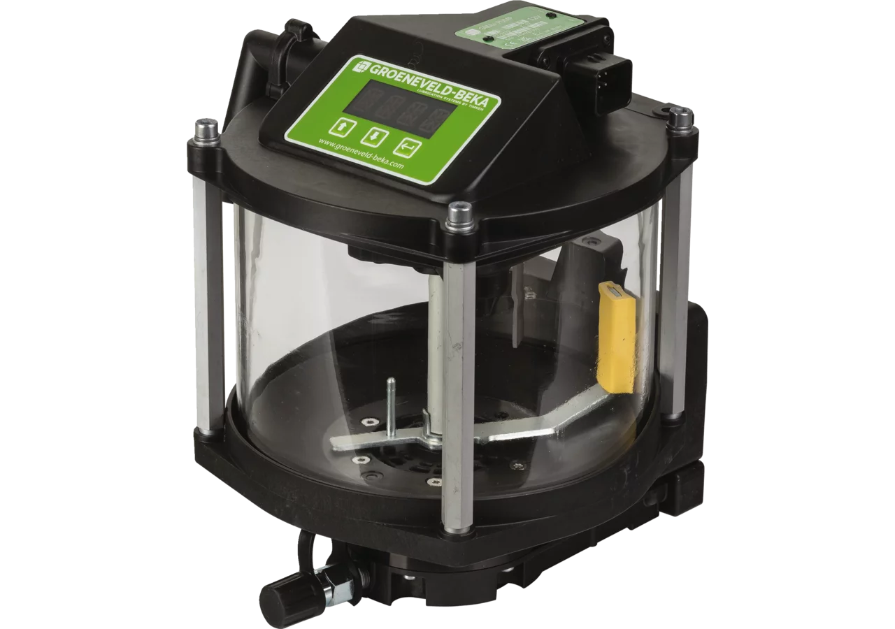 Elektro-Schmierpumpe GMA+, 24 Volt, 2 Literbehälter, 18 Schmierstellen GartenShop24 - Hochwertige Gartengeräte
