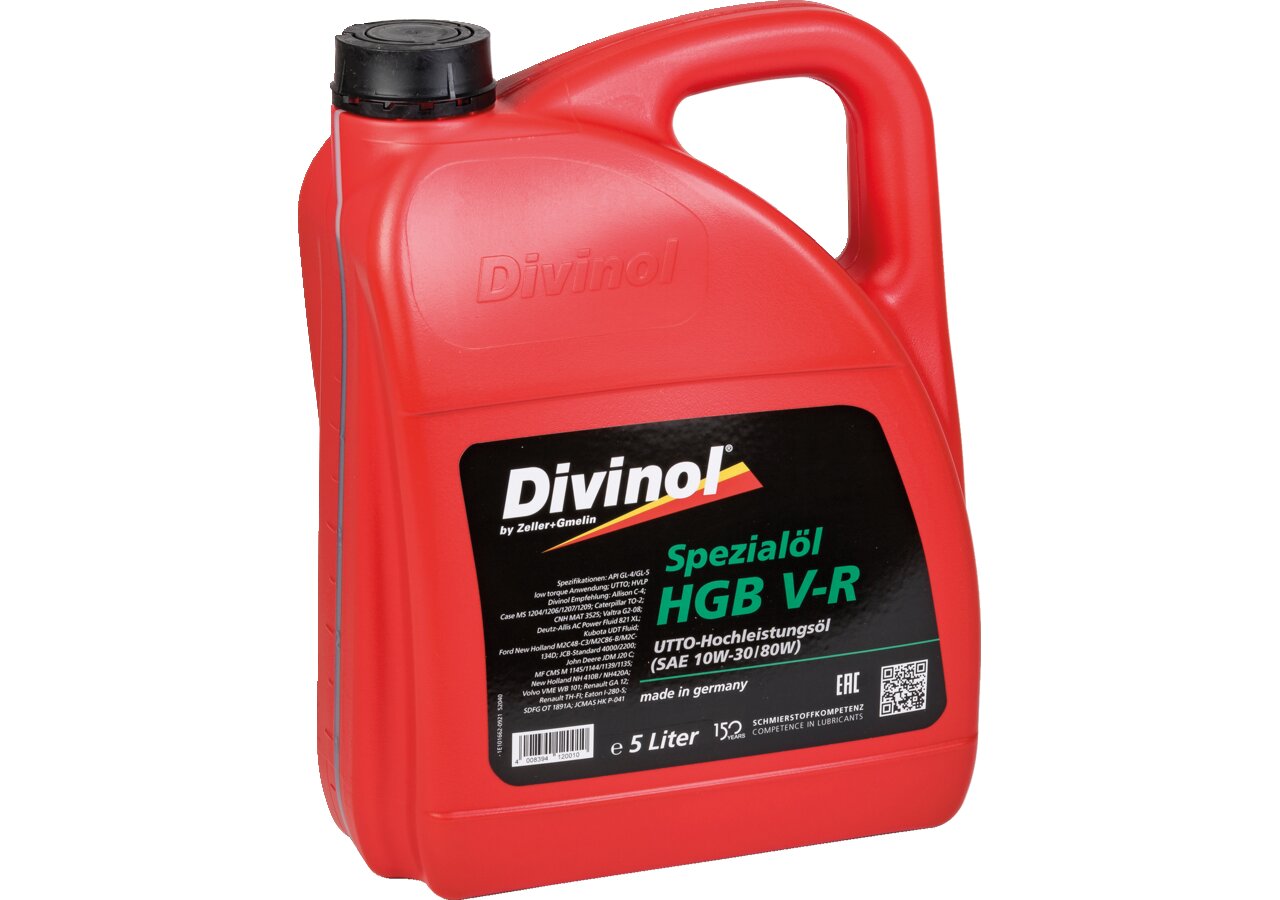 Divinol Getriebe-/Hydrauliköl GETRIEBE-/HYDRAULIKÖL HGB V-R 10W-30 UTTO 5 Liter Divinol