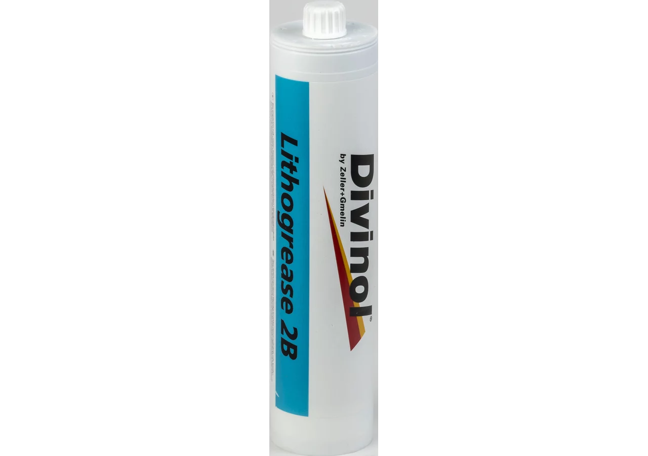 Mehrzweckfett Lithogrease 2B Blau, 500 g Schraubkartusche Divinol