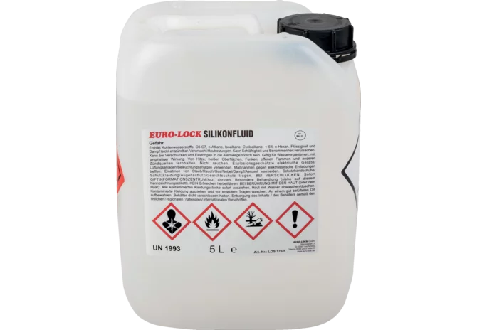 Silikonfluid Los 170, 5 Liter Kanister Euro Lock