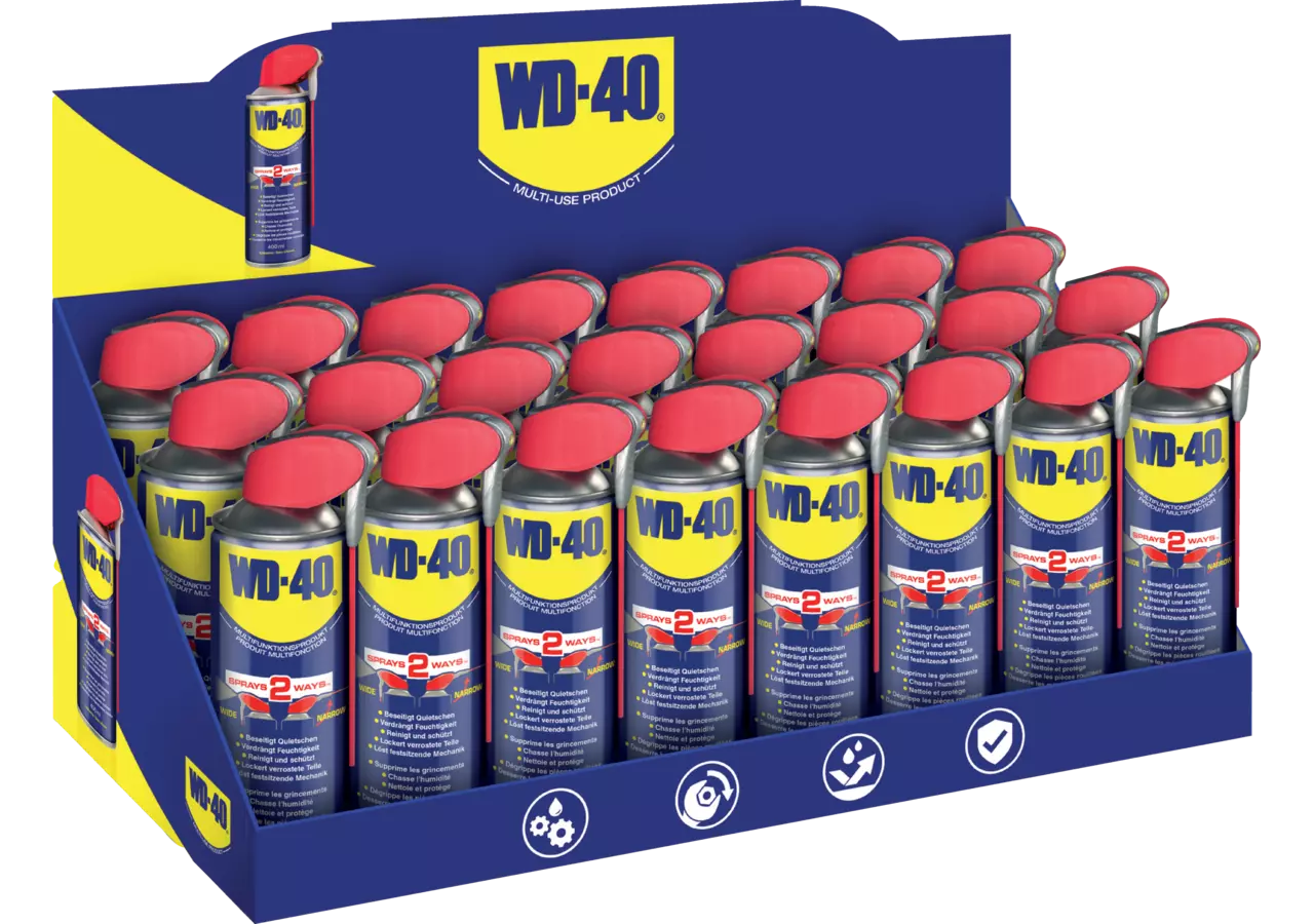 Multifunktionsöl WD 40, Smart Straw 400 ml, 24 Stück WD-40