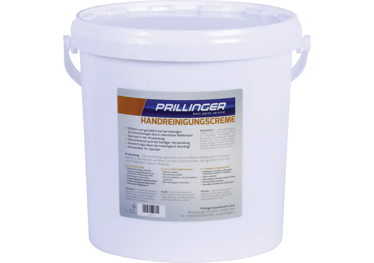 Handreinigungscreme 10 Liter Prillinger