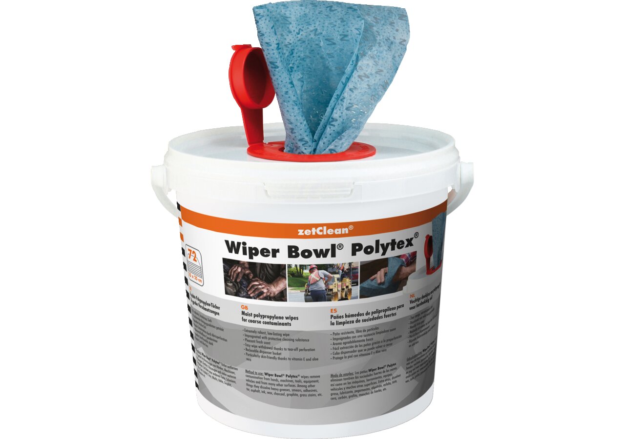 Reinigungstücher Wiper Bowl Polytex, 72 Tücher GartenShop24 - Hochwertige Gartengeräte