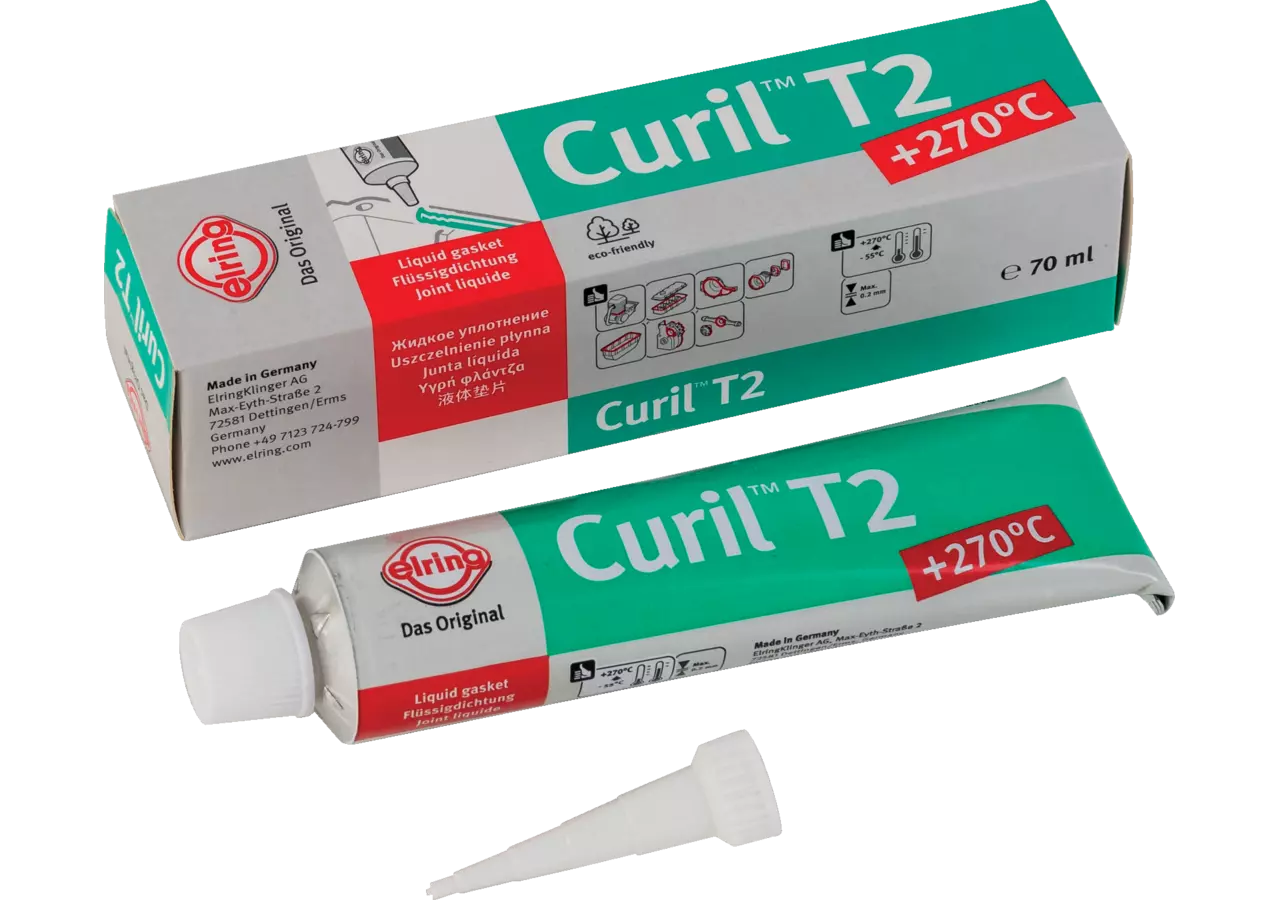 Dichtmasse Curil T2 grün, 70 ml Tube Elring