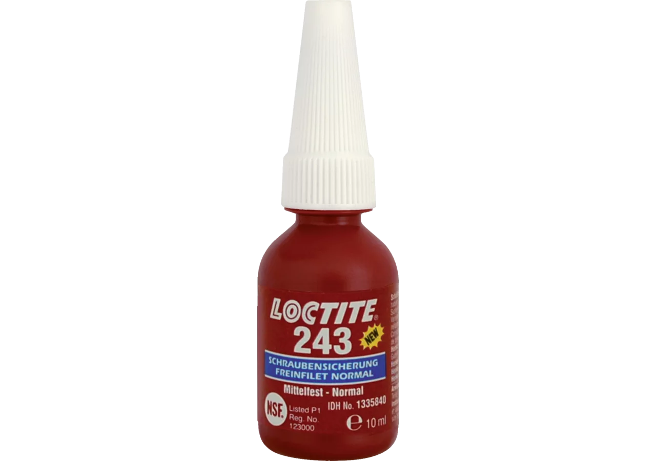 Schraubensicherung Loctite 243, mittelfest, 10 ml Loctite