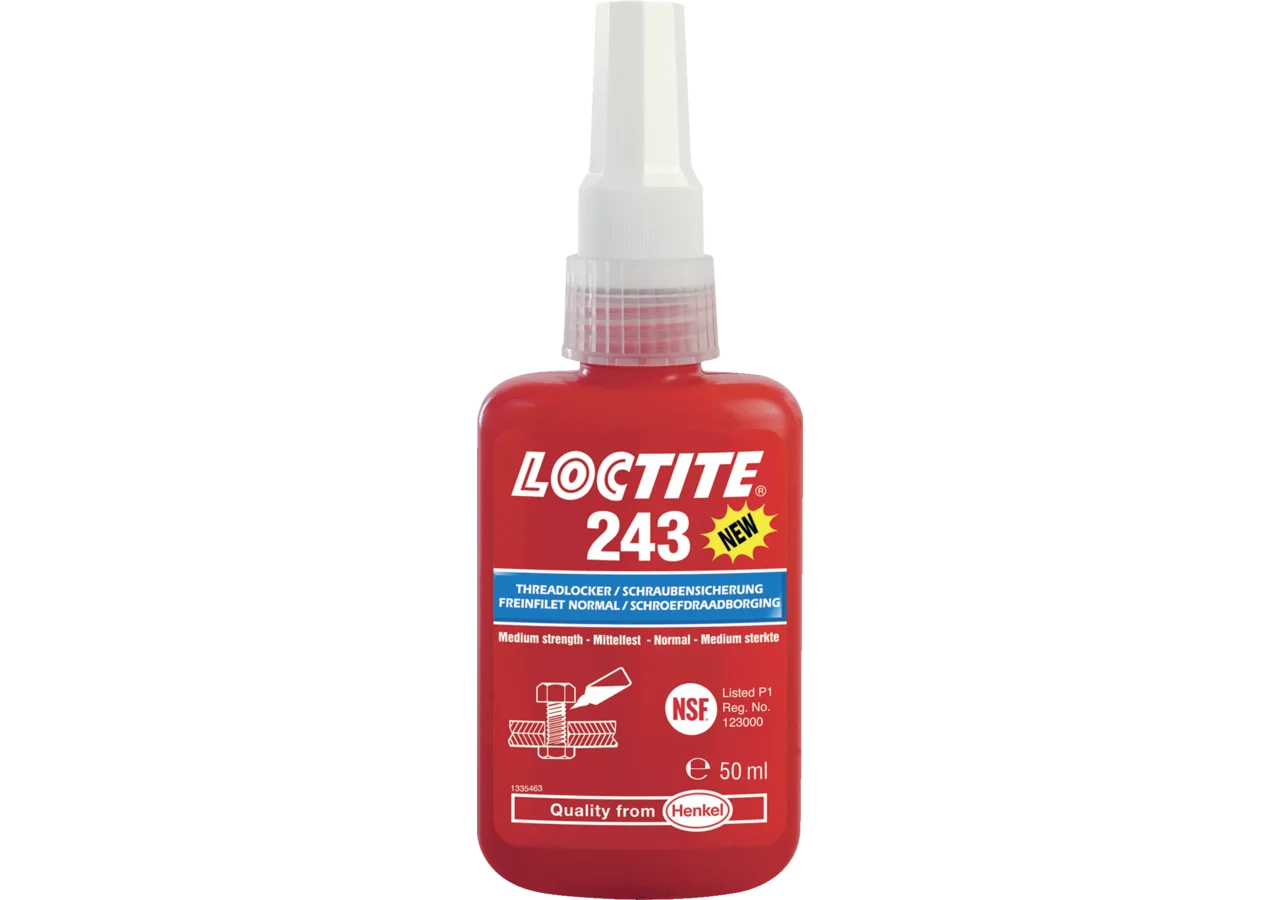Schraubensicherung Loctite 243, mittelfest, 50 ml Loctite