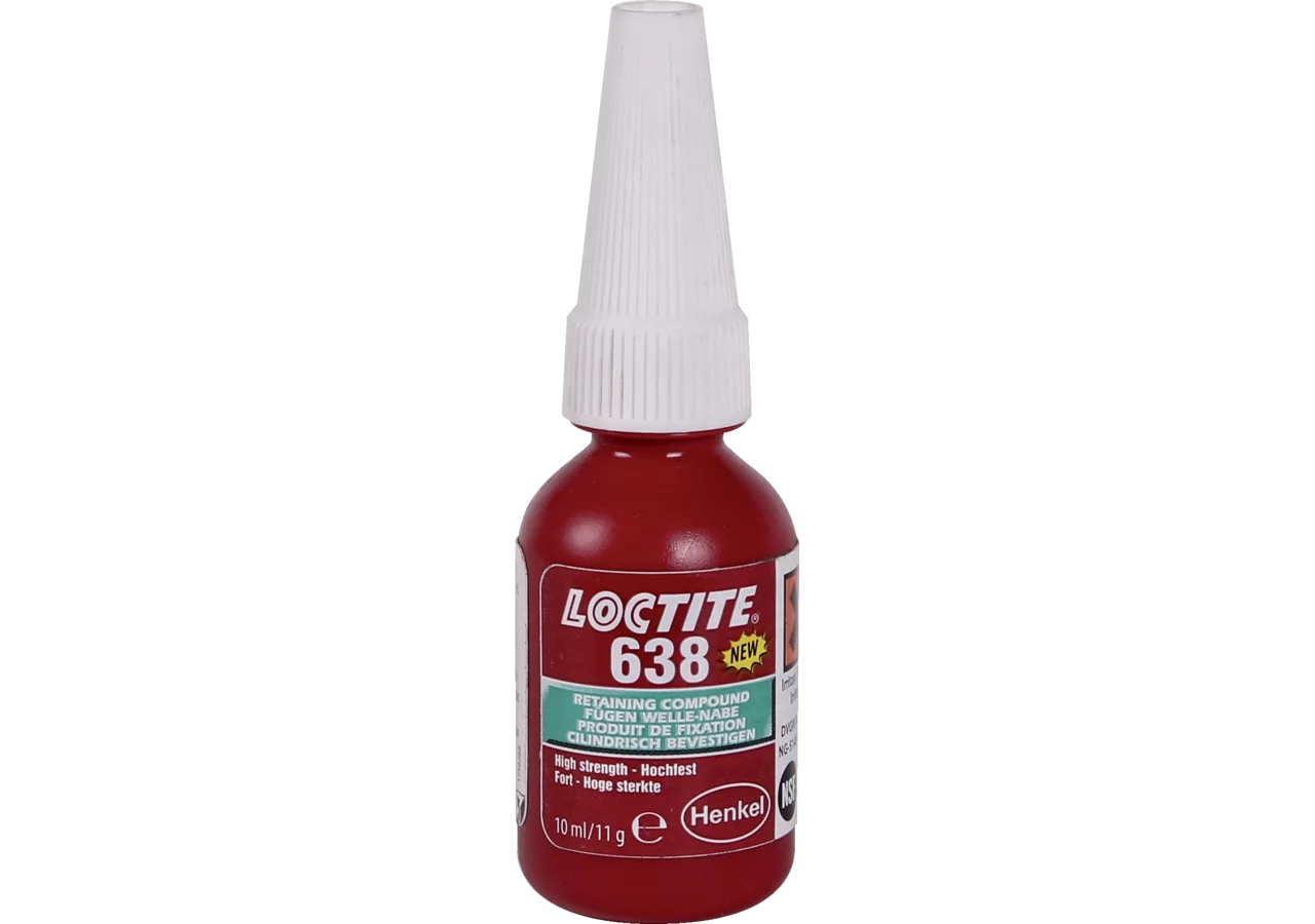 Fügeverbindung Loctite 638, hochfest, 10 ml Loctite