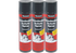 Unterbodenschutz schwarz, 400 ml Spray, 3-er Set Teroson
