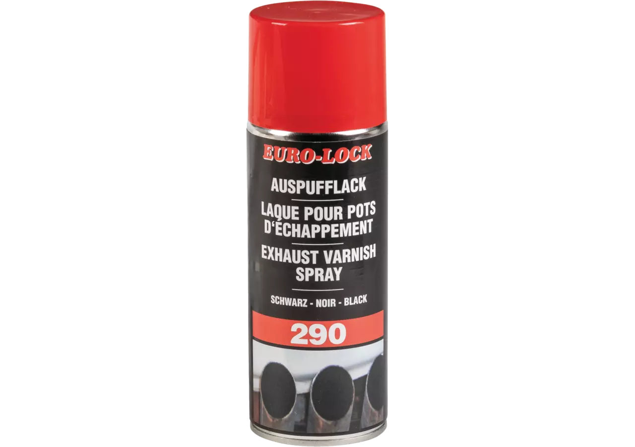 Auspufflackspray Los 290, schwarz, 400 ml Euro Lock