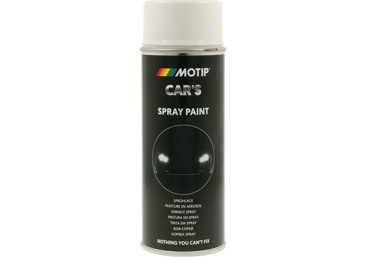 Acryllackspray Felgenweiß glänzend, 400 ml Spraydose MOTIP