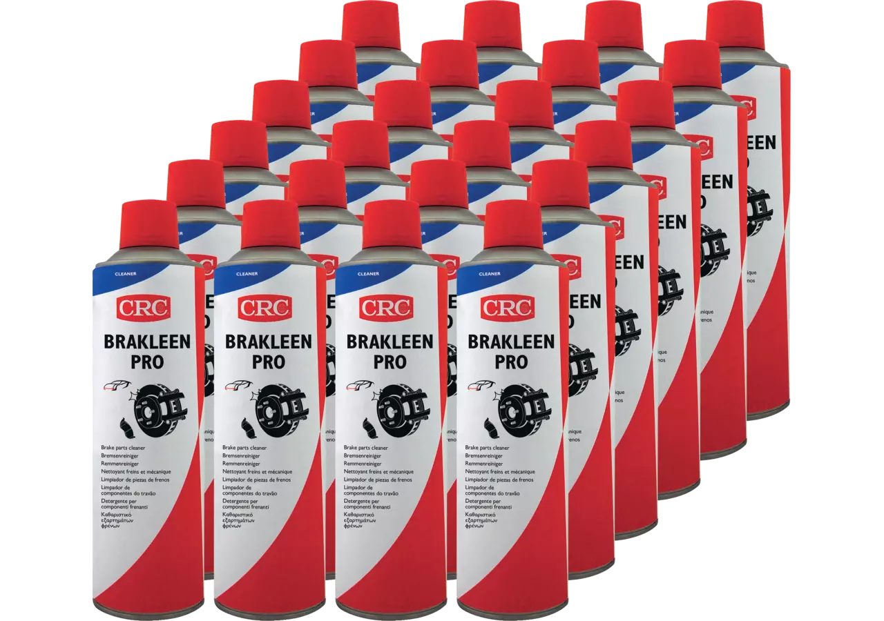 Bremsenreiniger Bräkleen Pro, 24 x 500 ml Spray, 24 Stück CRC