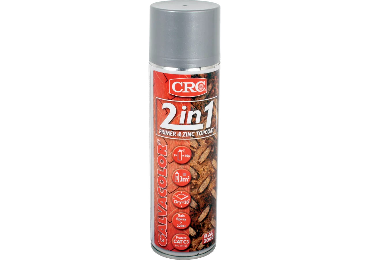 Korrosionsschutzlack Galvacolor RAL3000 rot, 500 ml Spray CRC