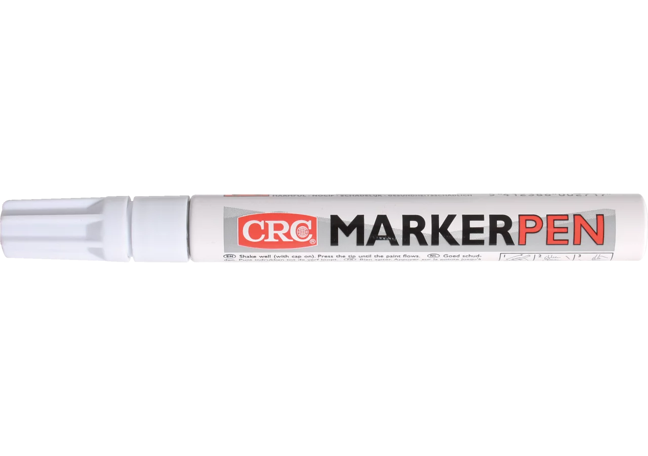 Markierstift Marker Pen weiß CRC