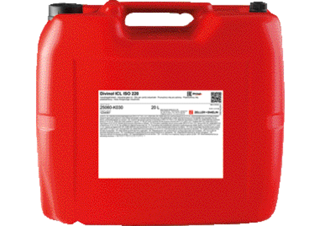 Industrie-Hochdruckgetriebeöl ICL ISO 220, 20 Liter Divinol