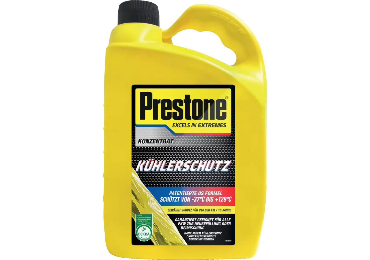 Kühlerfrostschutz Konzentrat 1:1 -37 Grad, 4 Liter Prestone
