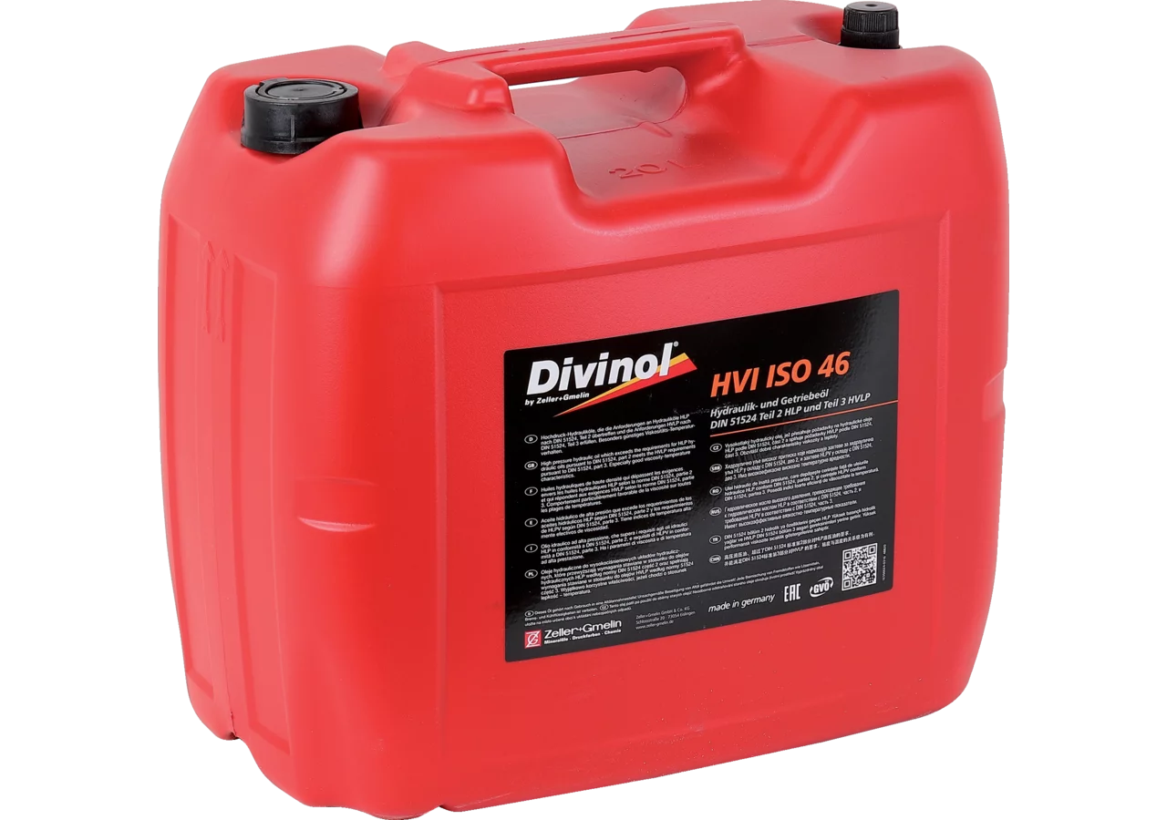 Hydrauliköl HVI ISO 46, 20 Liter Divinol